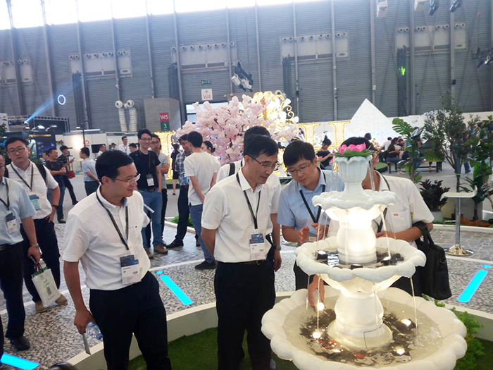 2018上海照明展落幕，星空官网入口照明打造唯美园林景观